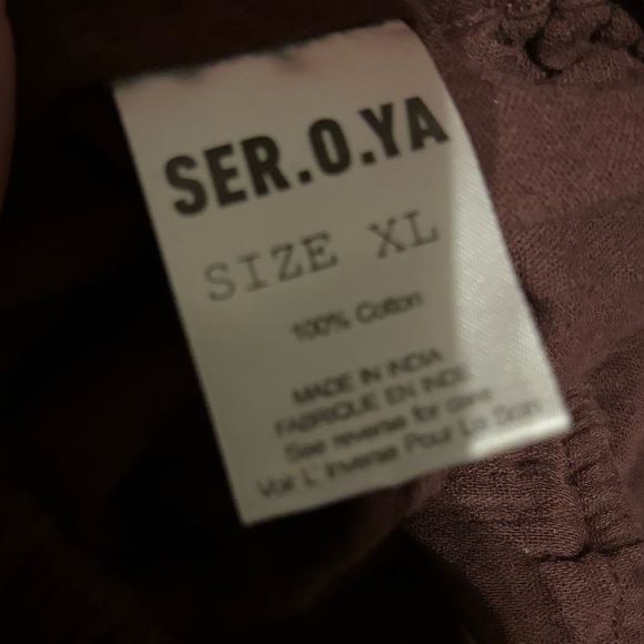 SER.O.YA YEN HALTER TOP IN COCONUT size XL - Picture 6 of 7